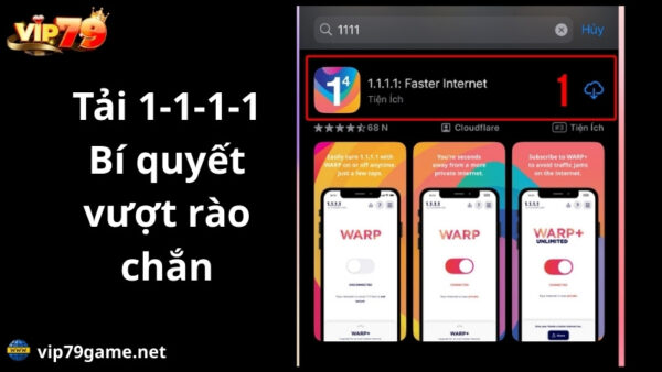 cách tải 1.1.1.1 chi tiết