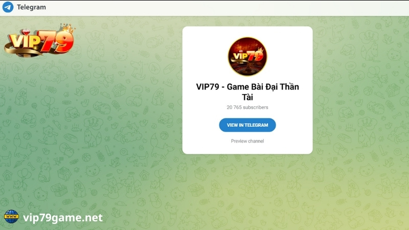 cskh vip79 qua telegram