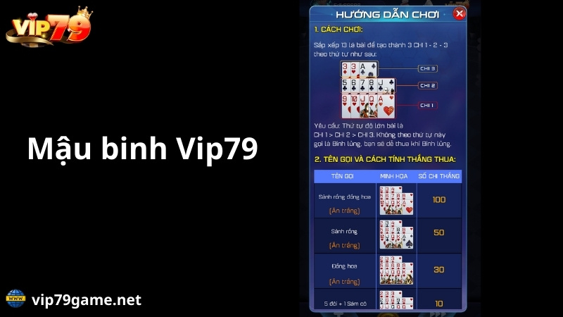 game bài mậu binh Vip79