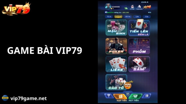 giới thiệu về game bài Vip79